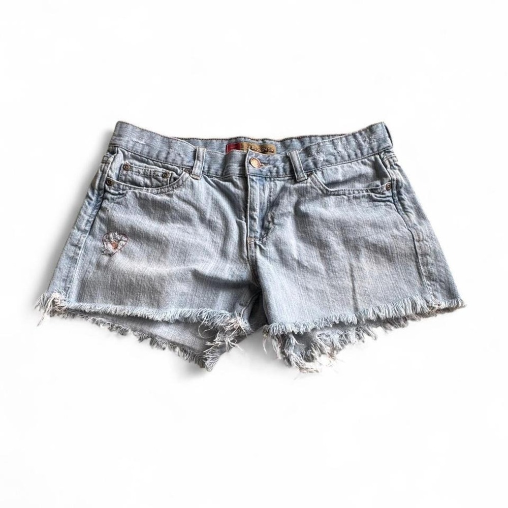 Y2k Vintage 100% cotton Old Navy Light wash denim mini shorts